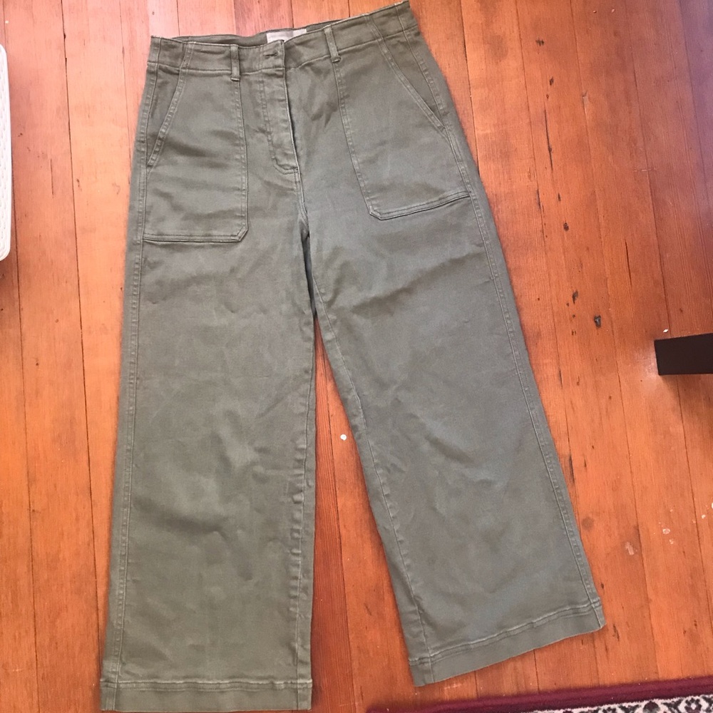 Everlane Cropped Utility Pants-Size 8